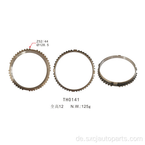 OEM 1395623/NV17284/15637274/4637719 Outlet Auto Parts Transmission Synchronizer Ring für NV4500 1/2